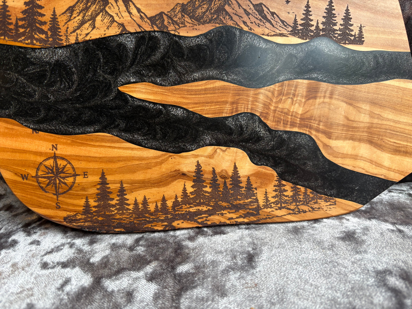 Mountain themed Grazing Board